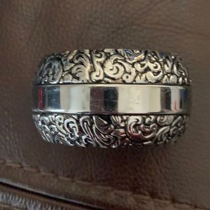 Lia Sophia Concord Silver Cuff bracelet